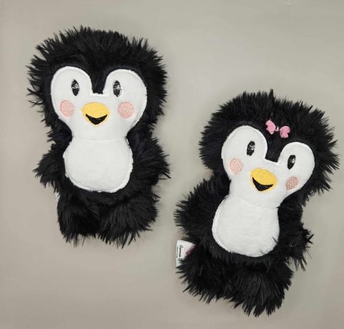 Penguin chubby 2 to a hoop 7.5x11 - ITHWL