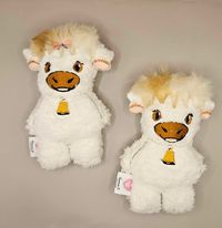 Highland cow chubby 2 to a hoop 7.5x11 - ITHWL