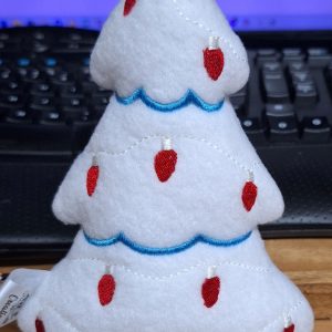 Christmas tree stuffie with lights 6x10 - ITHWL