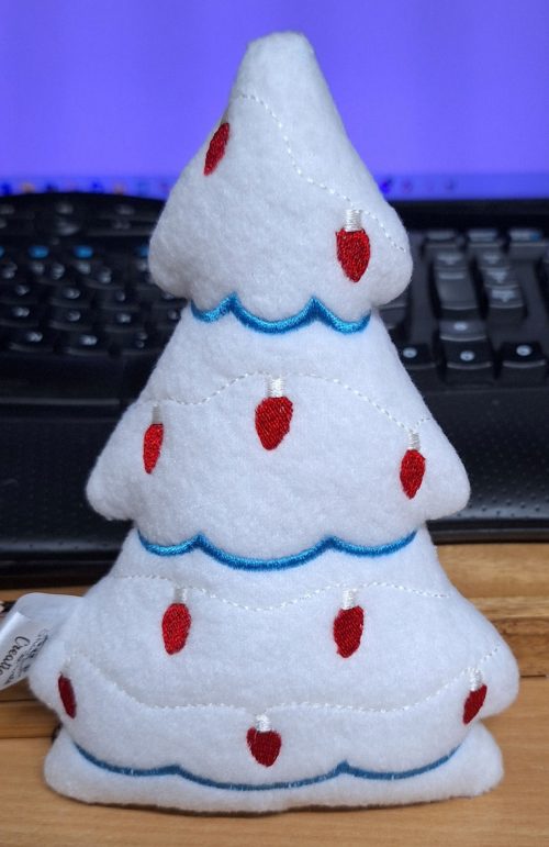 Christmas tree stuffie with lights 6x10 - ITHWL