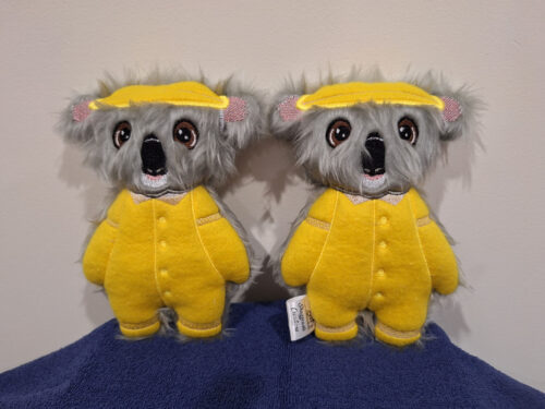 Little Koala Voly 2 to a hoop 7.5x11- ITHWL