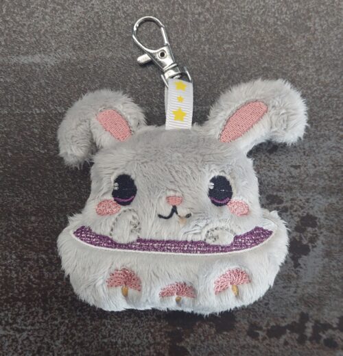 Bunny in a bowl Fluffie 4x4 - ITHWL