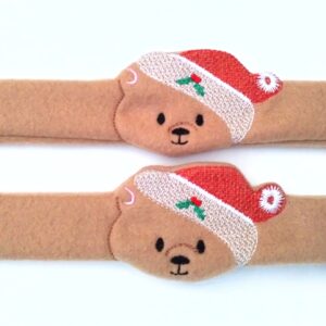 QUICK Santa Bear Head wrist buddy 2 to 6x10 - ITHWL