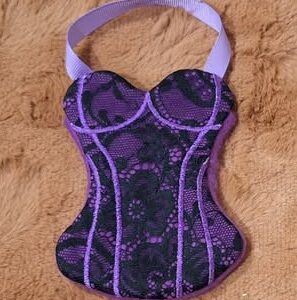 Corsett lavender pouch 5x7  - ITHWL